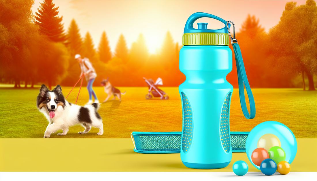 Portable Dog Water Bottle – Leak-Proof Pet Dispenser for Walking & Travel