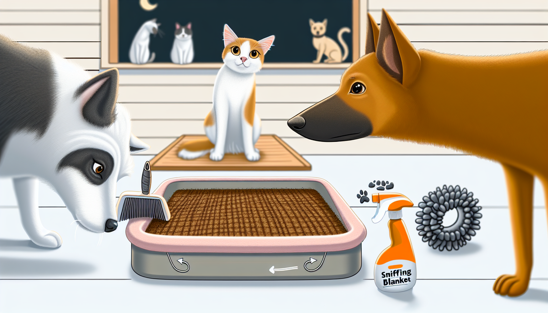 Sniffing Blanket for Dogs & Cats with Anti-Slip Base