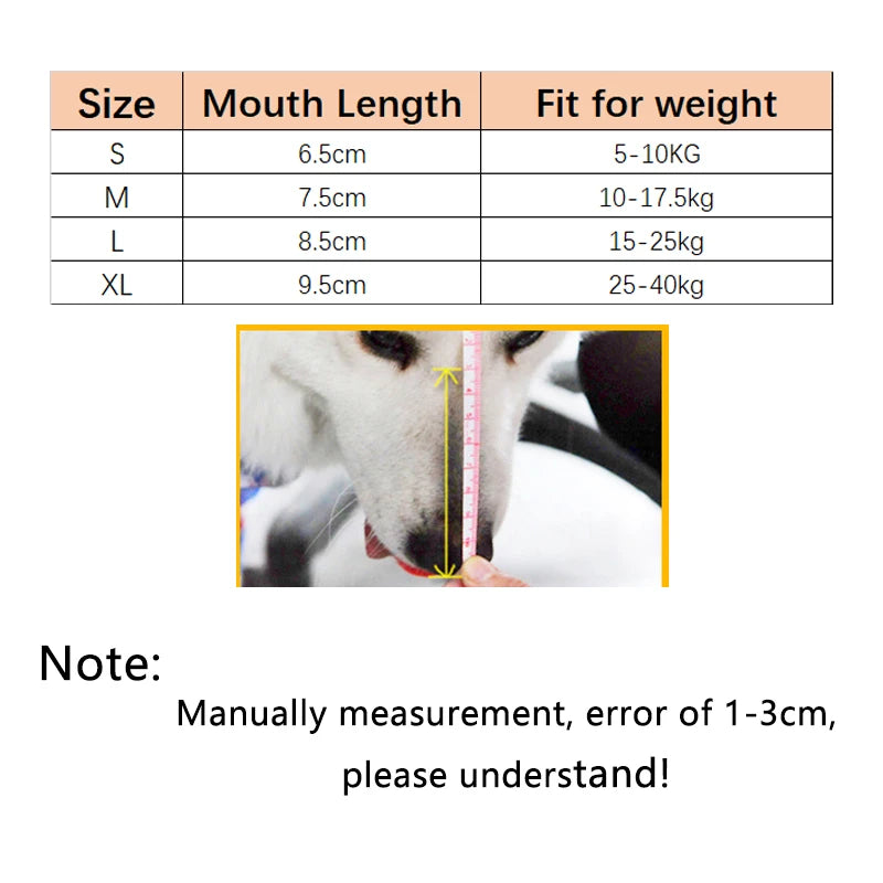 Pet Dog Muzzle Soft Silicone Pet Mouth Mask for Small Medium Dogs Breathable Stop Barking Biting Chewing Muzzles Dog Supplies