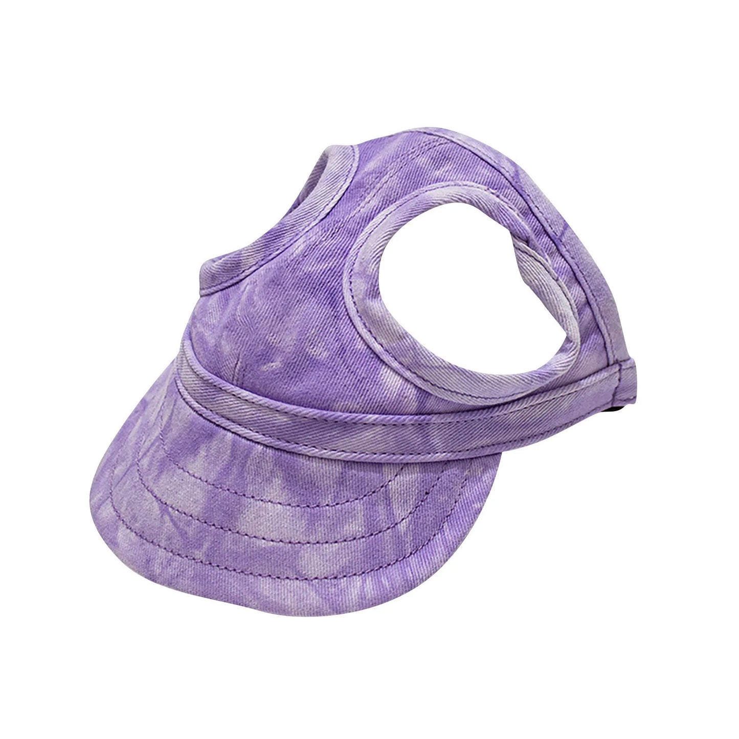 2025 Pet Outdoor Supplies Large And Small Dogs And Cats Sunshade Dew Ears Puppy Ducks Tongue Comfortable Baseball Cap Headwear