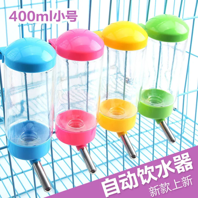 Pet Water Dispenser Pet Puppy Water Dispenser 400ML Pet Supplies Drinking Utensils Hamster Drinking Pot