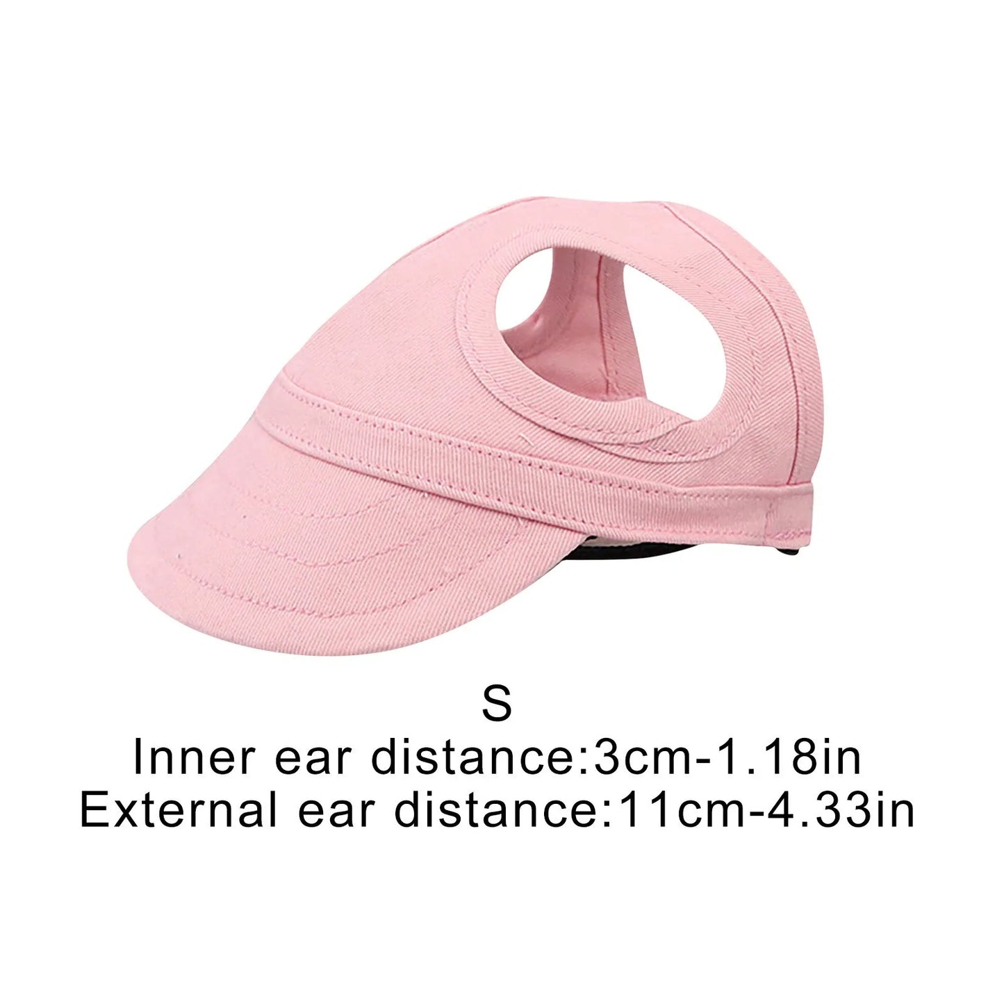 2025 Pet Outdoor Supplies Large And Small Dogs And Cats Sunshade Dew Ears Puppy Ducks Tongue Comfortable Baseball Cap Headwear